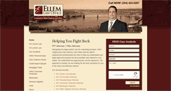 Desktop Screenshot of ellemlawoffice.com